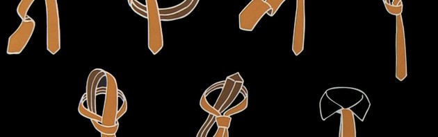 Kravatový uzol Onassis – Ako uviazať uzol Onassis kravaty