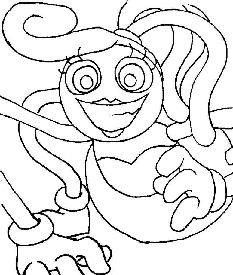 Desenhos para colorir Poppy Playtime FNF 2 – Colorindo páginas