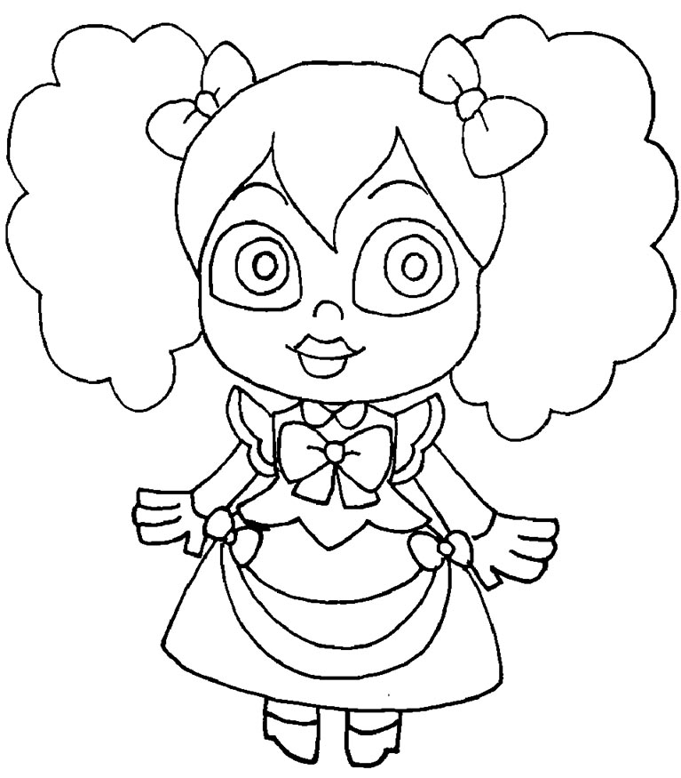 Desenho para colorir Poppy Playtime : Todos amigos 6