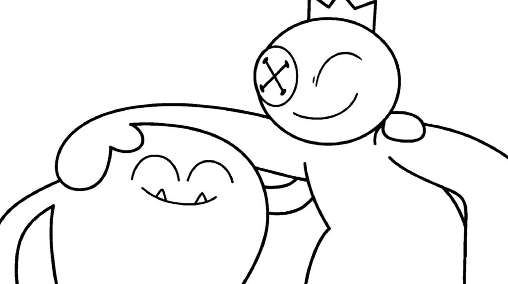 Disegni Da Colorare Rainbow Friends V Garten Di Banban 13 Disegni Da 